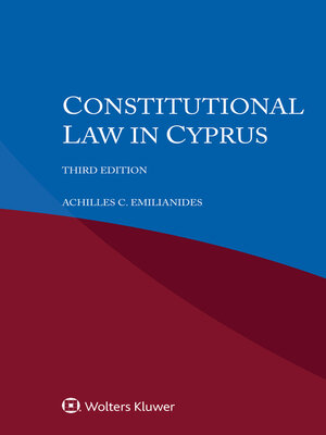 cover image of Constitutional Law in Cyprus